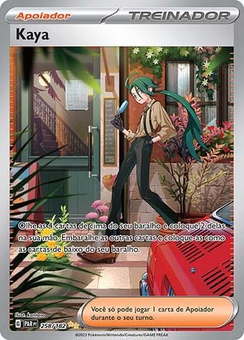 Carta Rika 258/182 do set Fenda Paradoxal — Pokémon TCG | Bynx