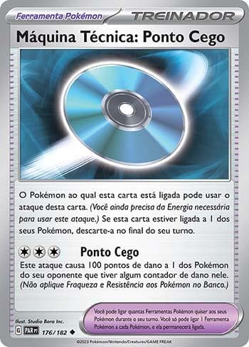 Carta Technical Machine: Blindside 176/182 do set Fenda Paradoxal — Pokémon TCG | Bynx