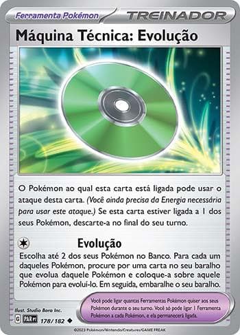 Carta Technical Machine: Evolution 178/182 do set Fenda Paradoxal — Pokémon TCG | Bynx