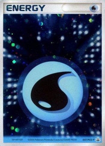 Carta Water Energy #057 do set PCG-P Promotional cards — Pokémon TCG | Bynx