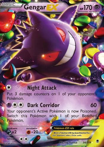 Gengar-EX 34 — Força Fantasma