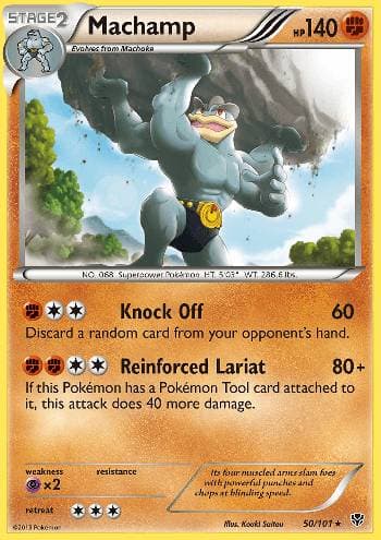 Carta Machamp 50/101 do set Explosão de Plasma — Pokémon TCG | Bynx