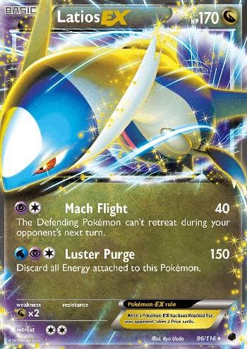 Latios-EX 86 — Congelamento de Plasma