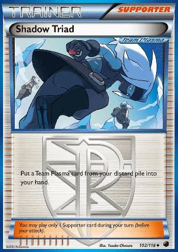 Carta Shadow Triad 102/116 do set Congelamento de Plasma — Pokémon TCG | Bynx