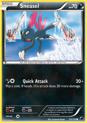 Sneasel 065/116 — Congelamento de Plasma