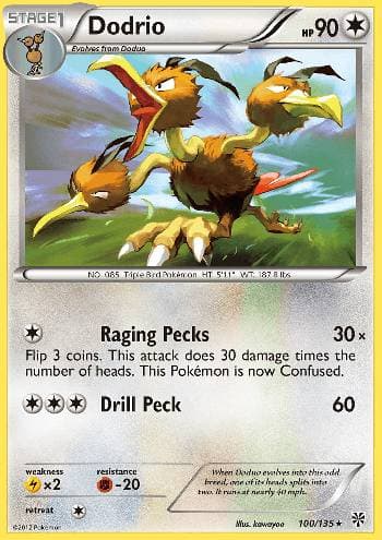Dodrio 100 — Tempestade de Plasma