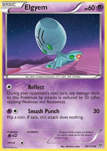 Carta Elgyem 69/135 do set Tempestade de Plasma — Pokémon TCG | Bynx