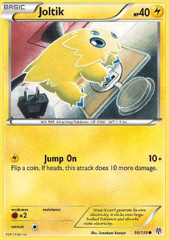 Carta Joltik 50/135 do set Tempestade de Plasma — Pokémon TCG | Bynx