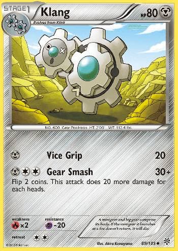 Carta Klang 89/135 do set Tempestade de Plasma — Pokémon TCG | Bynx