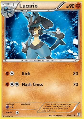 Lucario 77 — Tempestade de Plasma