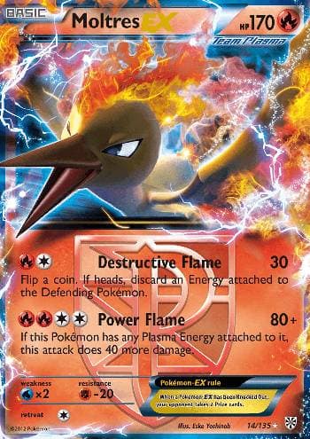 Moltres-EX 14 — Tempestade de Plasma