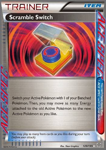Carta Scramble Switch 129/135 do set Tempestade de Plasma — Pokémon TCG | Bynx