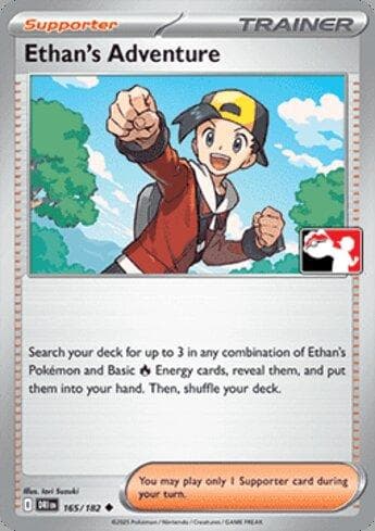 Carta Ethan's Adventure 165/90 do set Coleção BR — PPP8 — Pokémon TCG | Bynx