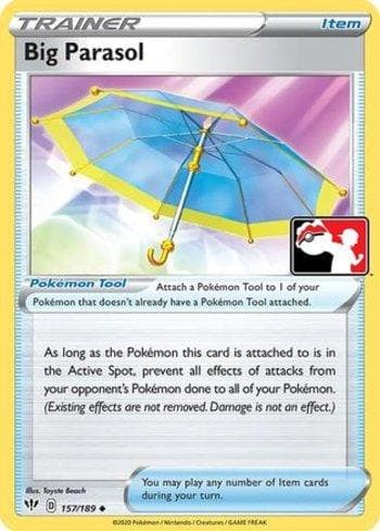 Carta Big Parasol 157a/170 do set Play! Pokémon Prize Pack Series One — Pokémon TCG | Bynx