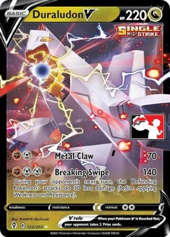 Duraludon-V 122 — Play! Pokémon Prize Pack Series One