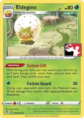 Eldegoss 016 — Play! Pokémon Prize Pack Series One