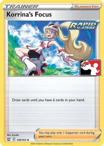 Korrina's Focus 128a — Play! Pokémon Prize Pack Series One