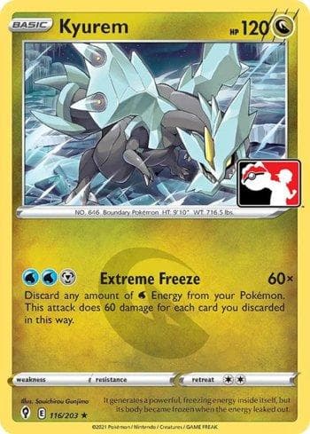 Kyurem 116b — Play! Pokémon Prize Pack Series One