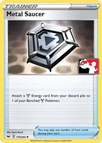 Carta Metal Saucer 170/170 do set Play! Pokémon Prize Pack Series One — Pokémon TCG | Bynx