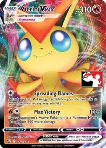 Victini-VMAX 022b — Play! Pokémon Prize Pack Series One