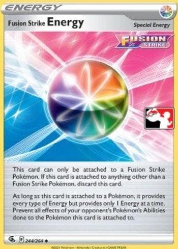 Carta Fusion Strike Energy 244/154 do set Play! Pokémon Prize Pack Series Two — Pokémon TCG | Bynx