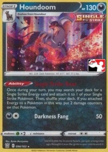 Houndoom 096/154 — Play! Pokémon Prize Pack Series Two