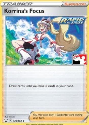 Carta Korrina's Focus 128/154 do set Play! Pokémon Prize Pack Series Two — Pokémon TCG | Bynx