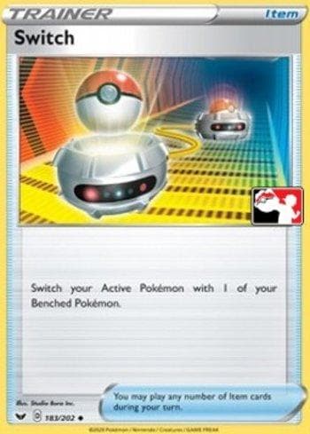 Carta Switch 183/154 do set Play! Pokémon Prize Pack Series Two — Pokémon TCG | Bynx
