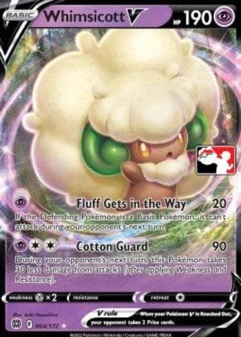 Carta Whimsicott-V 064c/154 do set Play! Pokémon Prize Pack Series Two — Pokémon TCG | Bynx
