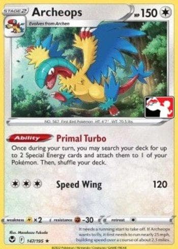 Archeops 147c — Play! Pokémon Prize Pack Series Three