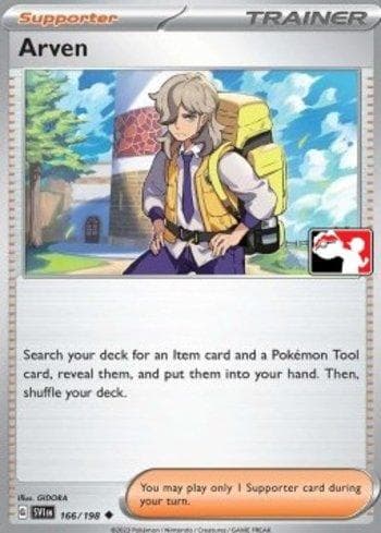 Arven 166 — Play! Pokémon Prize Pack Series Three