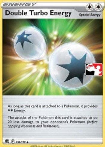 Carta Double Turbo Energy 151a/163 do set Play! Pokémon Prize Pack Series Three — Pokémon TCG | Bynx
