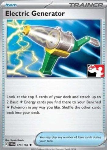 Electric Generator 170 — Play! Pokémon Prize Pack Series Three