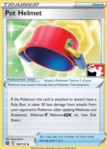 Carta Pot Helmet 146a/163 do set Play! Pokémon Prize Pack Series Three — Pokémon TCG | Bynx