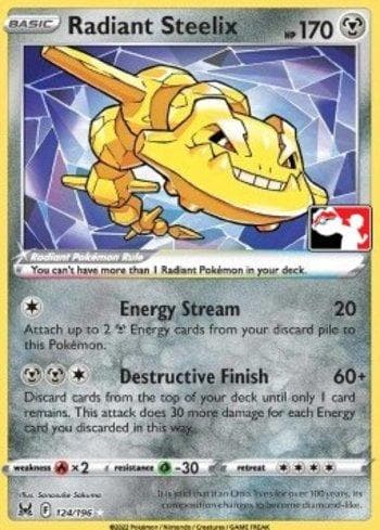 Carta Radiant Steelix 124/163 do set Play! Pokémon Prize Pack Series Three — Pokémon TCG | Bynx