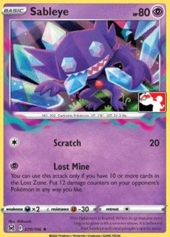Sableye 070/163 — Play! Pokémon Prize Pack Series Three