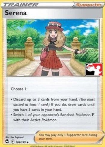 Carta Serena 164/163 do set Play! Pokémon Prize Pack Series Three — Pokémon TCG | Bynx
