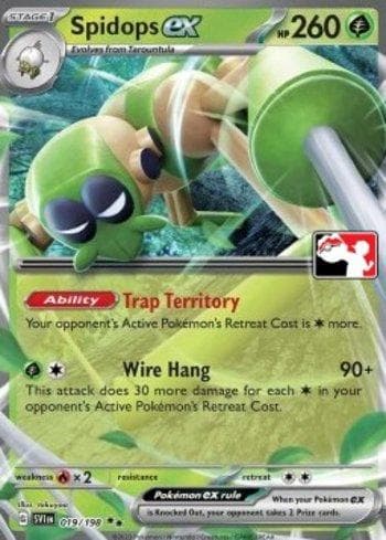 Spidops ex 019/163 — Play! Pokémon Prize Pack Series Three