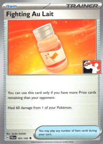 Carta Fighting Au Lait 181b/86 do set Play! Pokémon Prize Pack Series Four — Pokémon TCG | Bynx