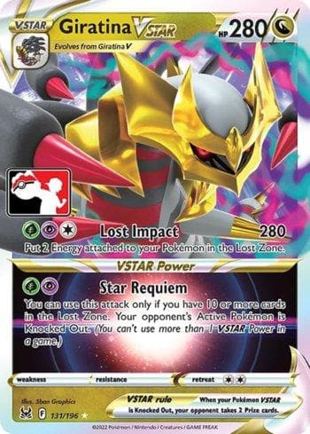 Giratina-VSTAR 131 — Play! Pokémon Prize Pack Series Four