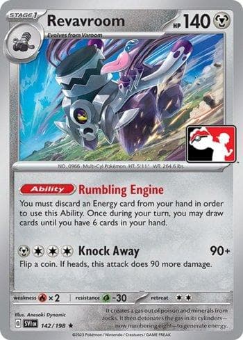 Revavroom 142 — Play! Pokémon Prize Pack Series Four