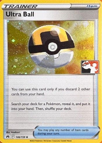 Carta Ultra Ball 146/86 do set Play! Pokémon Prize Pack Series Four — Pokémon TCG | Bynx