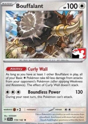Carta Bouffalant 119/94 do set Coleção BR — PPPS6 — Pokémon TCG | Bynx