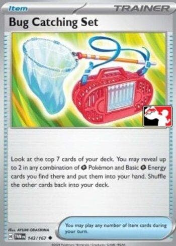 Carta Bug Catching Set 143/94 do set Coleção BR — PPPS6 — Pokémon TCG | Bynx