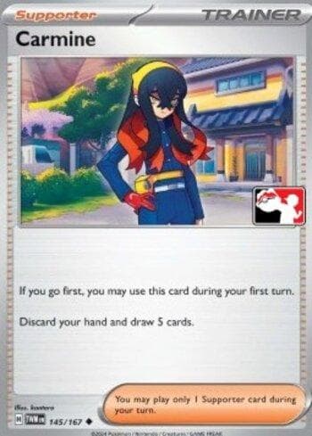 Carta Carmine 145/94 do set Coleção BR — PPPS6 — Pokémon TCG | Bynx