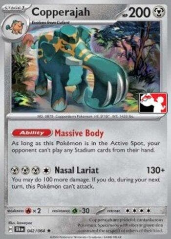 Carta Copperajah 042/94 do set Coleção BR — PPPS6 — Pokémon TCG | Bynx