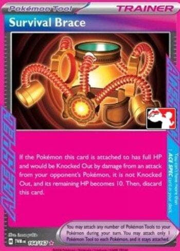 Carta Survival Brace 164b/94 do set Coleção BR — PPPS6 — Pokémon TCG | Bynx