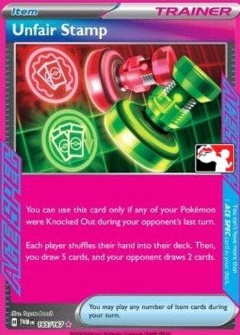 Carta Unfair Stamp 165/94 do set Coleção BR — PPPS6 — Pokémon TCG | Bynx