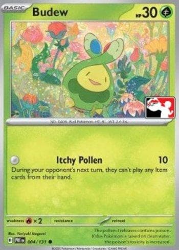 Carta Budew 004/96 do set Coleção BR — PPPS7 — Pokémon TCG | Bynx