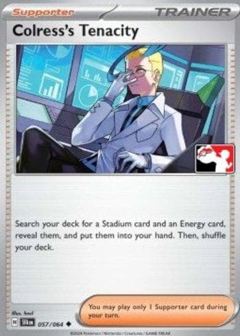 Carta Colress's Tenacity 057/96 do set Coleção BR — PPPS7 — Pokémon TCG | Bynx